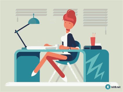 working hard gif|girl working gif.